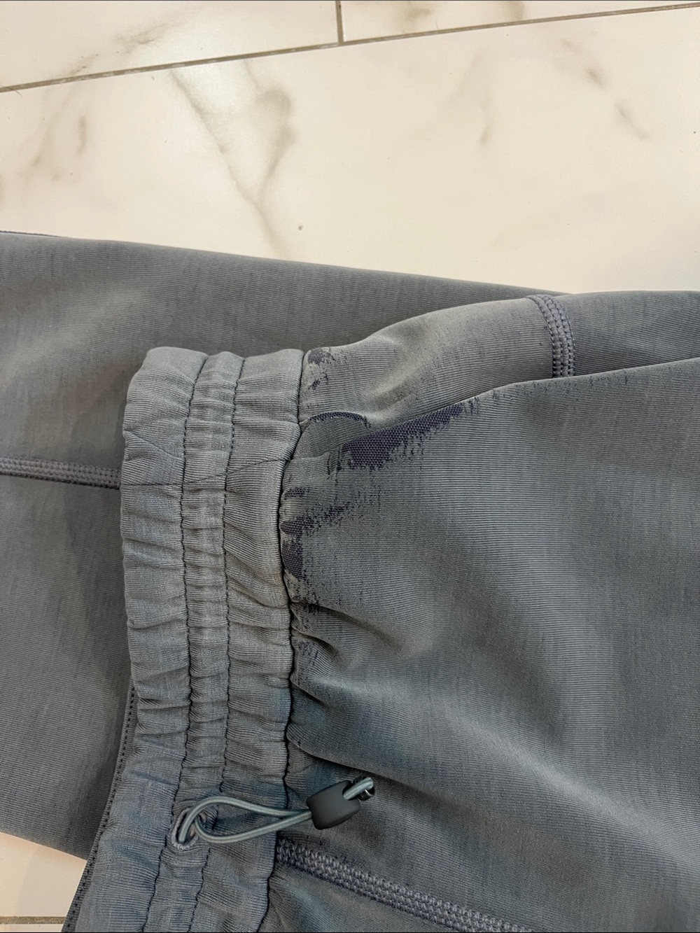 womens lululemon Grey Relaxed Fit Drawstring Pants - Picture 11 of 11